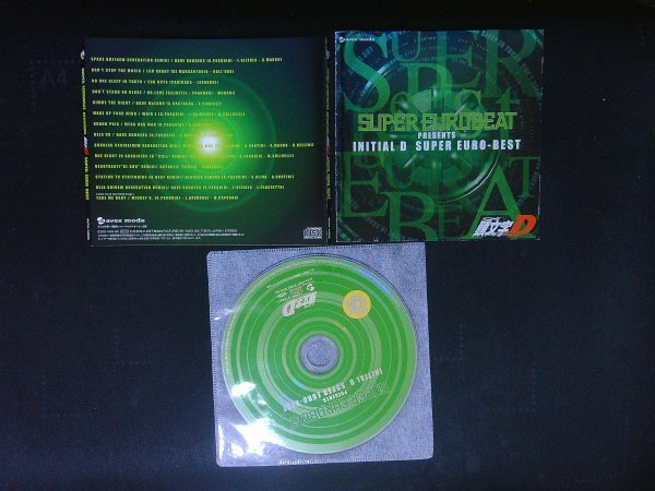 SUPER EUROBEAT presents 頭文字D SUPER EURO-BEST イニシャルD CD 即決 送料200円 1022拍卖