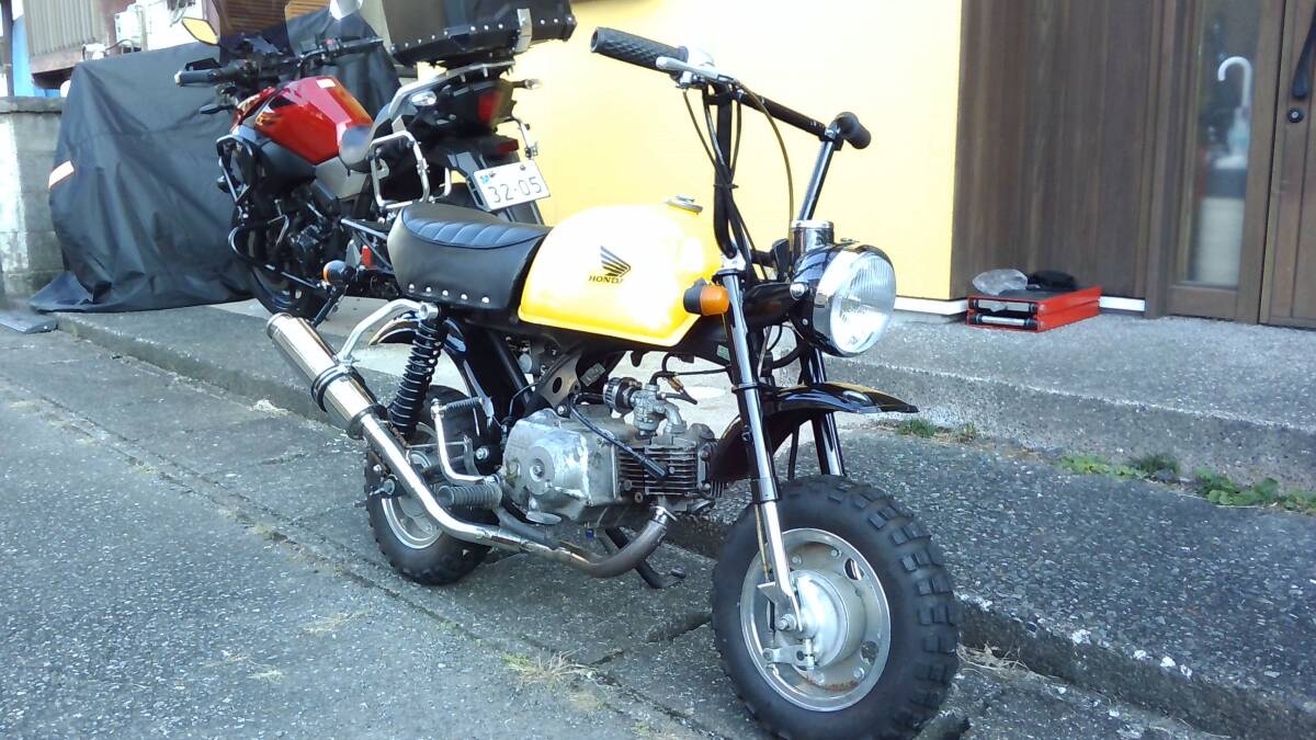 ホンダ ゴリラ 75cc 車体 登録は50㏄拍卖