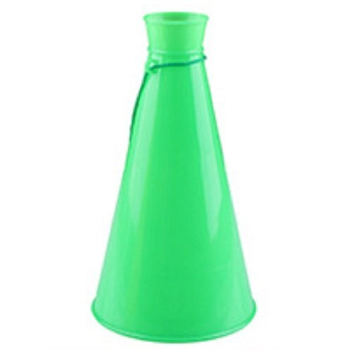 【VAPS_1】ミニサイズ メガホン 23cm 《グリーン》 野球 スポーツ 運動会 応援 コンパクト メガフォン プラスチック製 送込拍卖