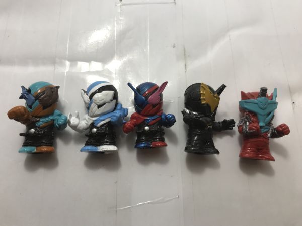 ★CRANEKING Molly fantasy PALD GAME Spot 仮面ライダー ビルド ミニソフビフィギュア 全5種 中古 ゆうパックおてがる版拍卖