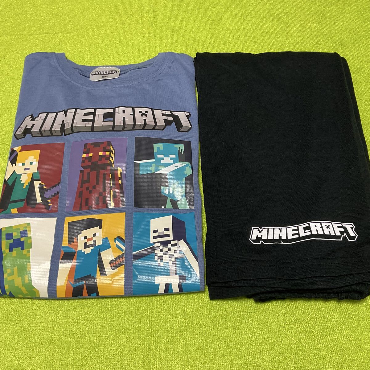 マインクラフト 160サイズ 美品パジャマ  半袖  ステテコ 拍卖