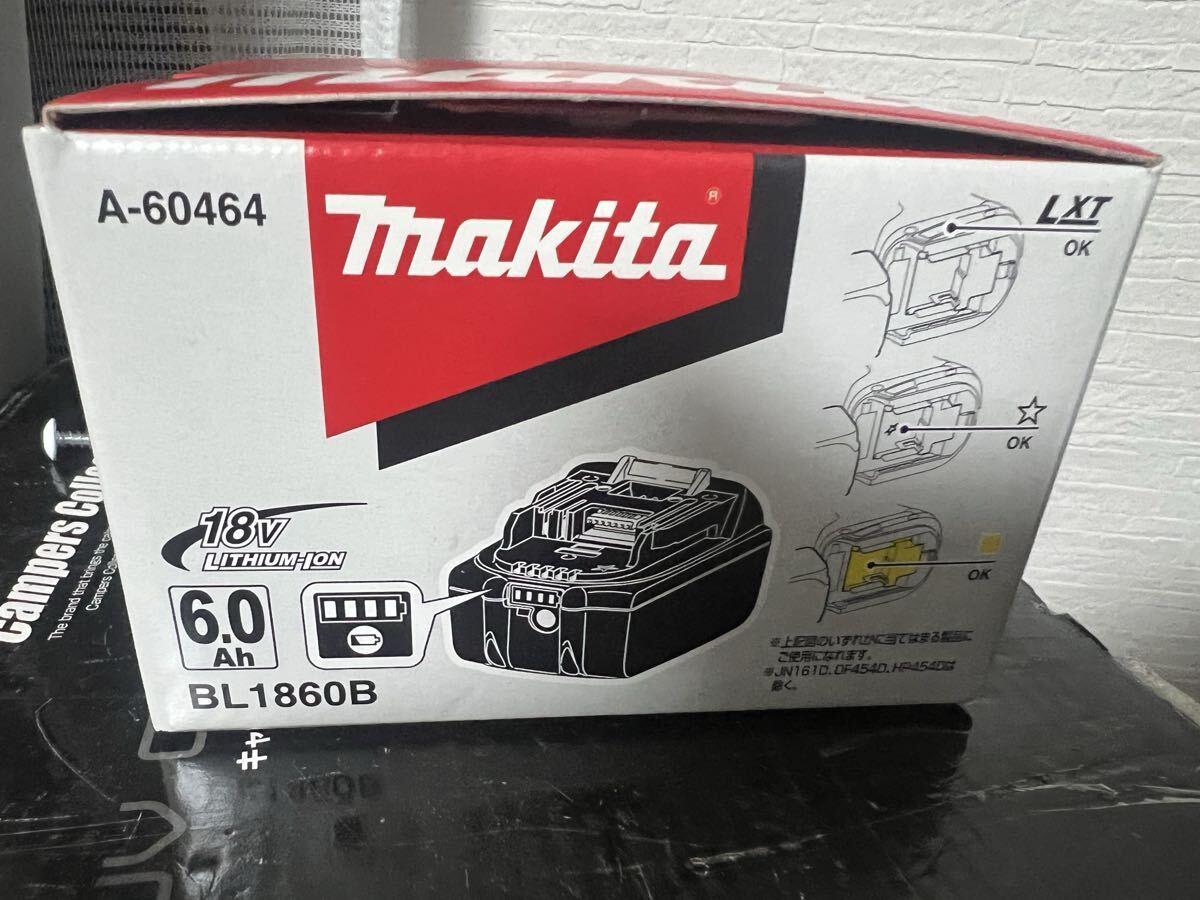 マキタ バッテリーBL1860B リチウムイオンバッテリー急速充電対応 雪マーク 6Ah拍卖