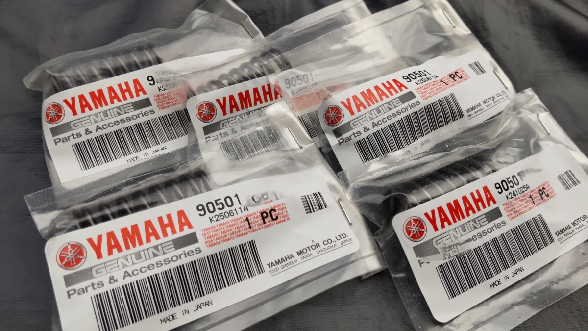 ■■■送料込み■XJR400 XJR400R クラッチ スプリング 5本セット YAMAHA純正部品 エンジン 全年式対応拍卖