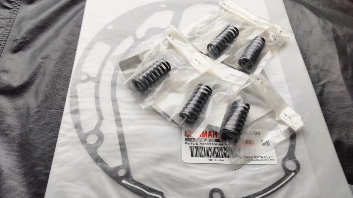 ■■■送料込み■XJR400 XJR400RR XJR400R クラッチガスケット スプリング セット YAMAHA純正 エンジン拍卖