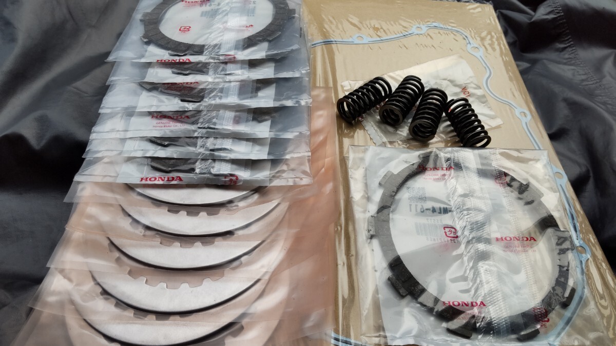 ◆◆送料込み◆◆CB250T CB250N CM250 クラッチ板 フルセット ガスケット スプリング HONDA エンジン クラッチキット セット拍卖