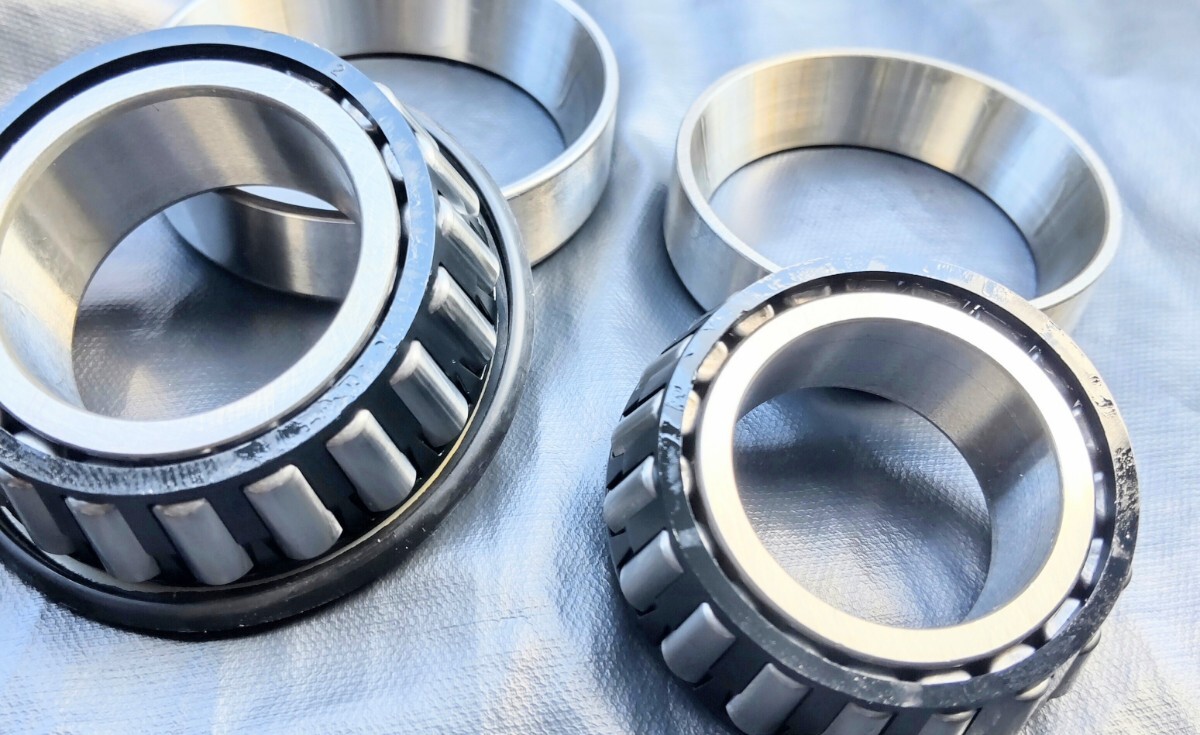 ■送料込み■ジェベル200E ステム ベアリング 上下セット スズキ純正 フロントフォーク ハンドル拍卖