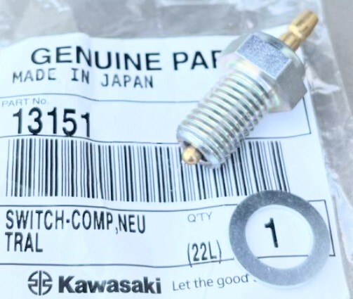 ■送料込み■ゼファー750 ゼファー1100 ZZR1100 ZZR1200 GPZ900R GPZ1100 Z750LTD ニュートラルスイッチ センサー kawasaki エンジン拍卖