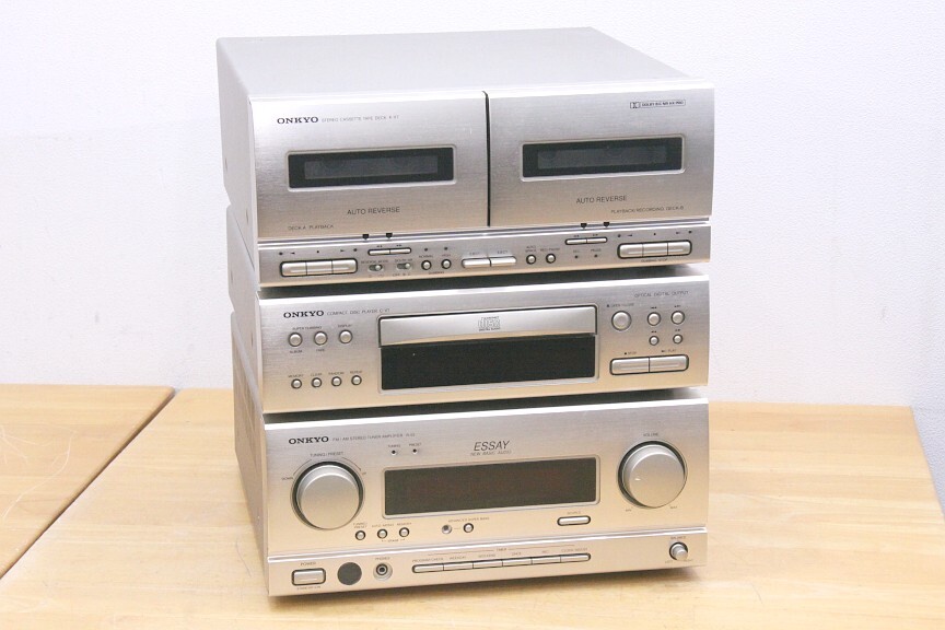 ///オンキョー CDコンポ R-V5 C-V7 K-V7 ジャンク ///拍卖