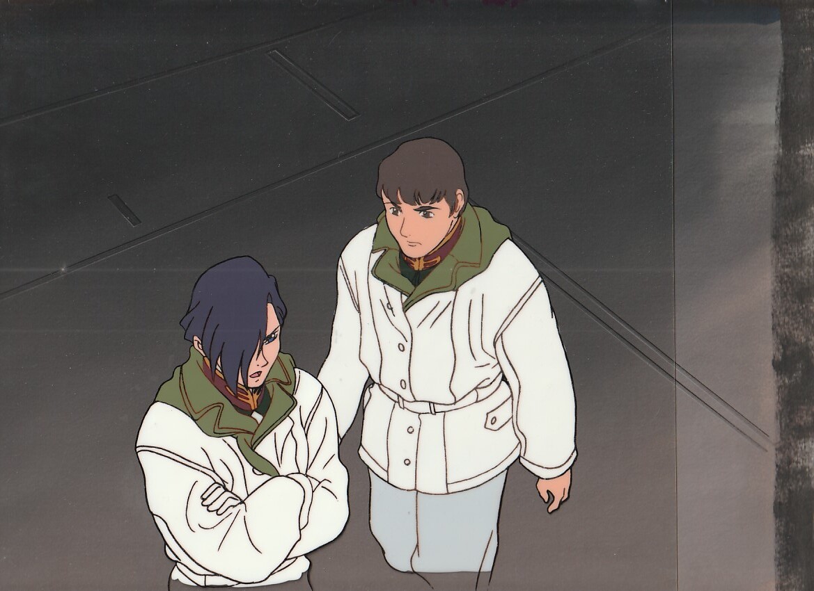 新機動戦記ガンダムW 背景付きセル画 検索用 原画 動画拍卖