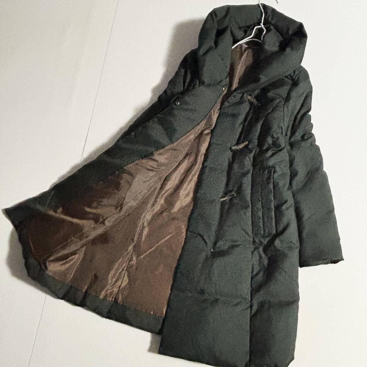 espace de calma エスパスデカルマ サイズ9 // 部分・キルティング モスカーキ系ダウンコート *80拍卖