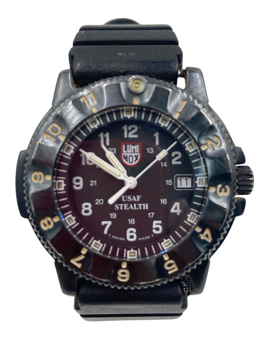 1022795 LUMINOX ルミノックス 3400 ナイトホーク メンズ 腕時計 動作未確認拍卖