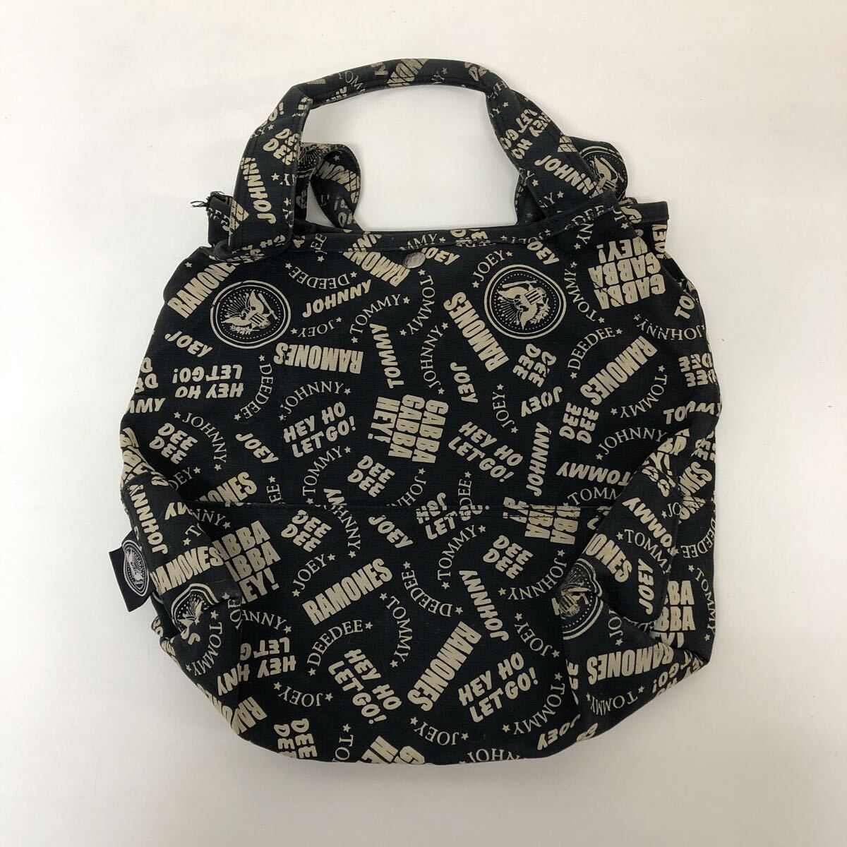 ヒステリックグラマー HYSTERIC GLAMOUR RAMONES ラモーンズ トートバッグ 現状品 251105Y25拍卖