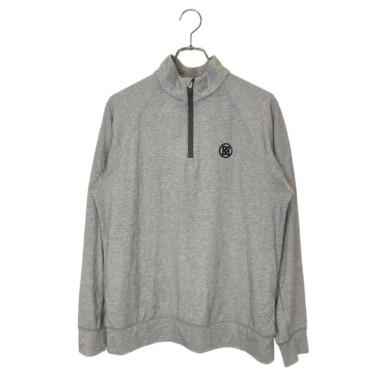 G/FORE ジーフォア ゴルフ Half Zip Mock Neck L/S モックネック 長袖 Tシャツ 072412001-0003 S グレー メンズ拍卖