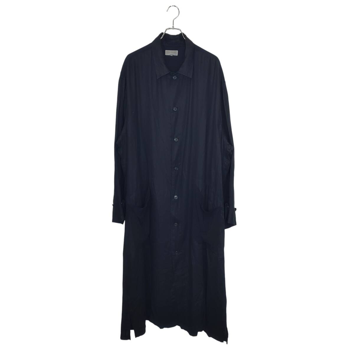 Yohji Yamamoto ヨウジヤマモト 20AW BIG SHIRT 長袖 シャツ HR-B08-800 3 ブラック メンズ拍卖
