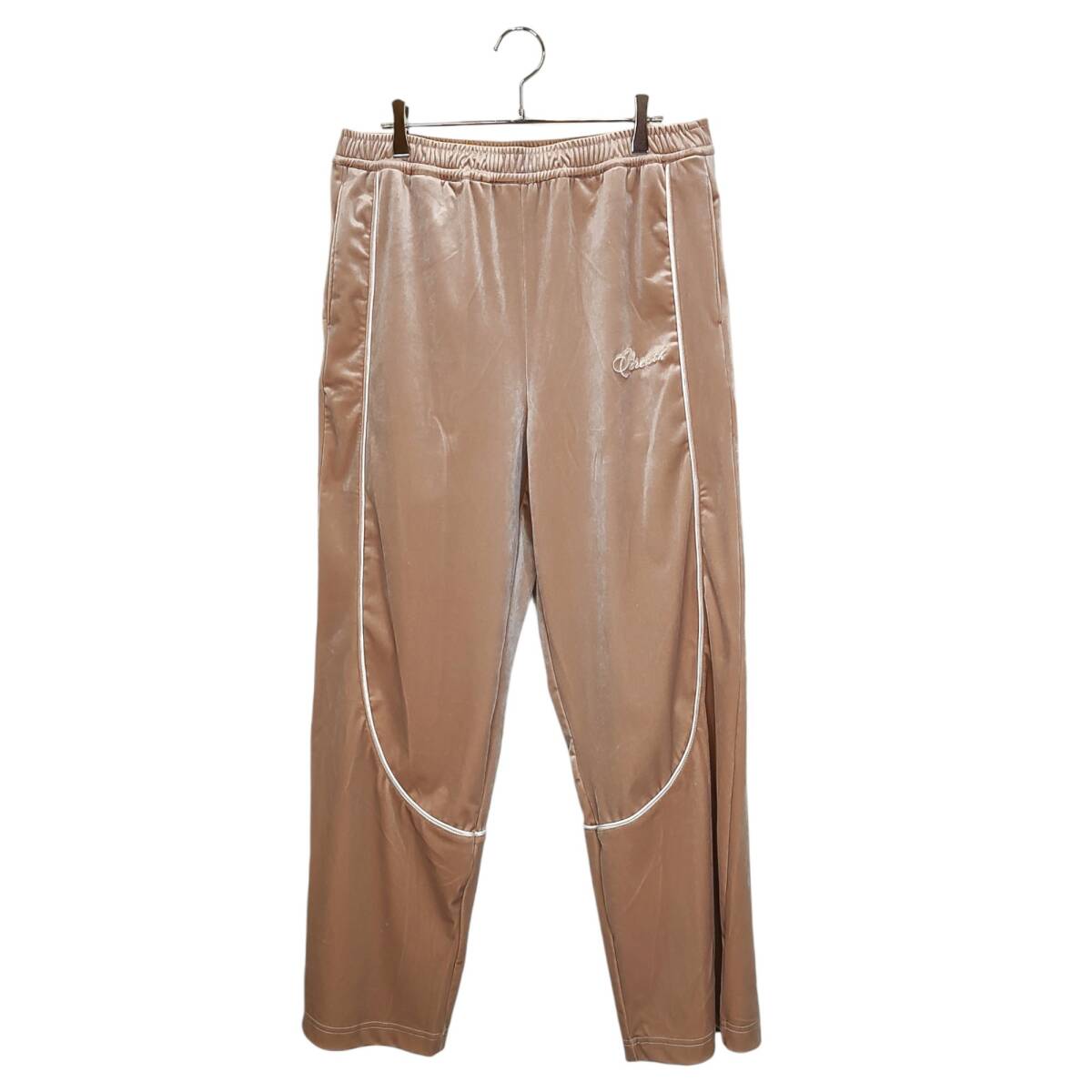 BREATH ブレス 24AW SCRIPT LOGO PIPING VELOR TRACK PANTS ベロア トラック パンツ BR24AW-P1001 M ブラウン系 メンズ拍卖