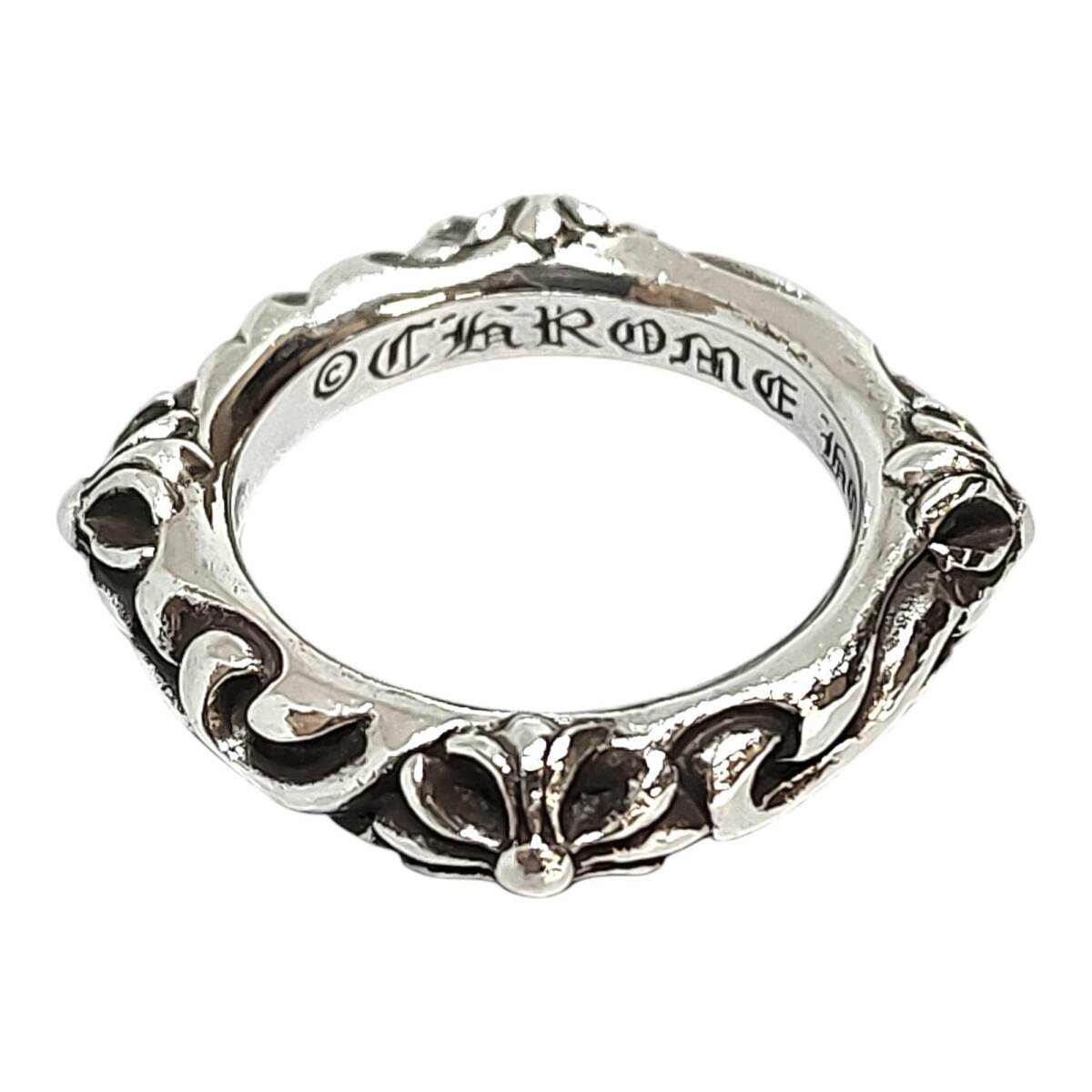 Chrome Hearts クロムハーツ SBT BAND RING リング ギャラ原本 12号 シルバー拍卖