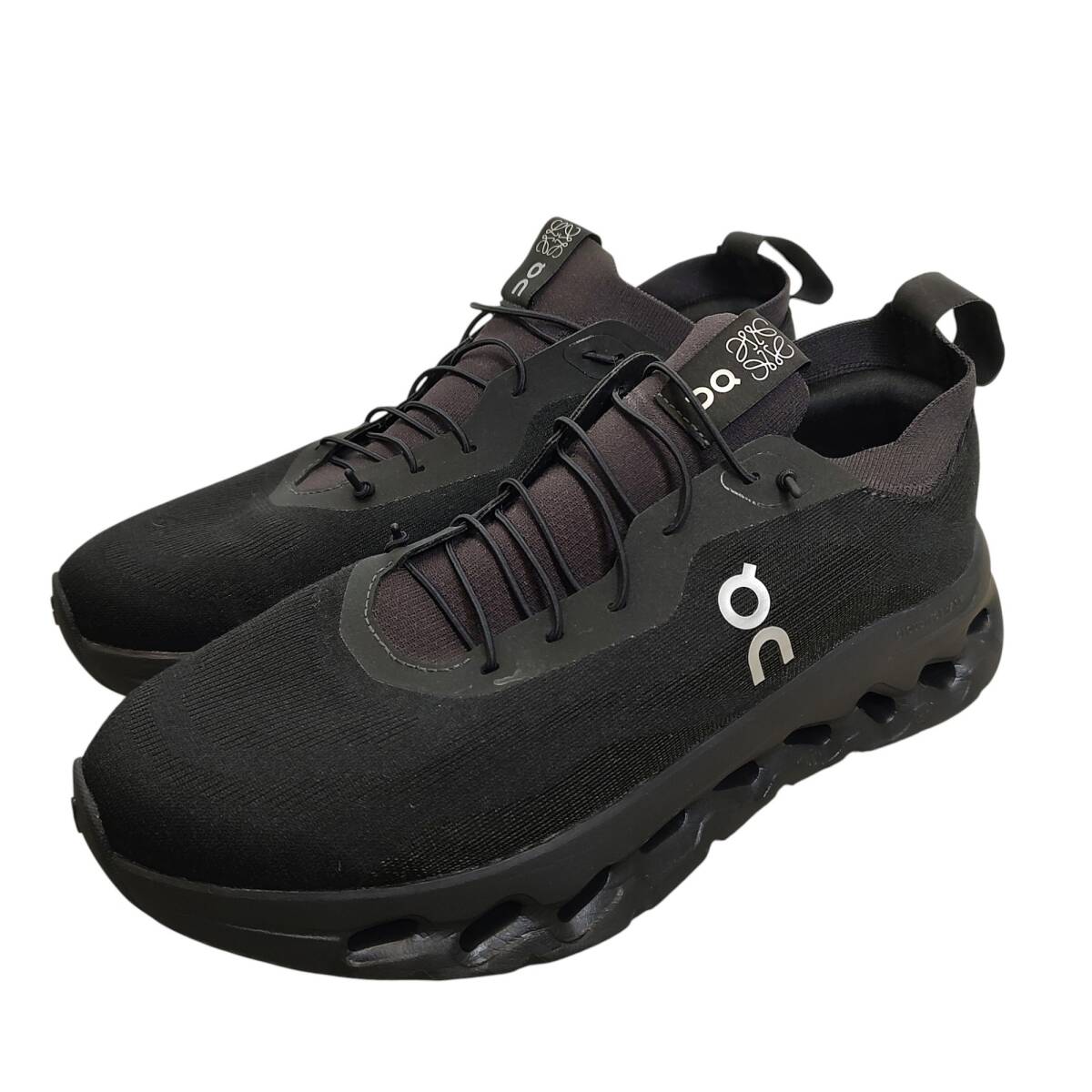 LOEWE ロエベ ×On オン 24SS Cloudtilt スニーカー 3MD30330485 28cm ブラック メンズ拍卖