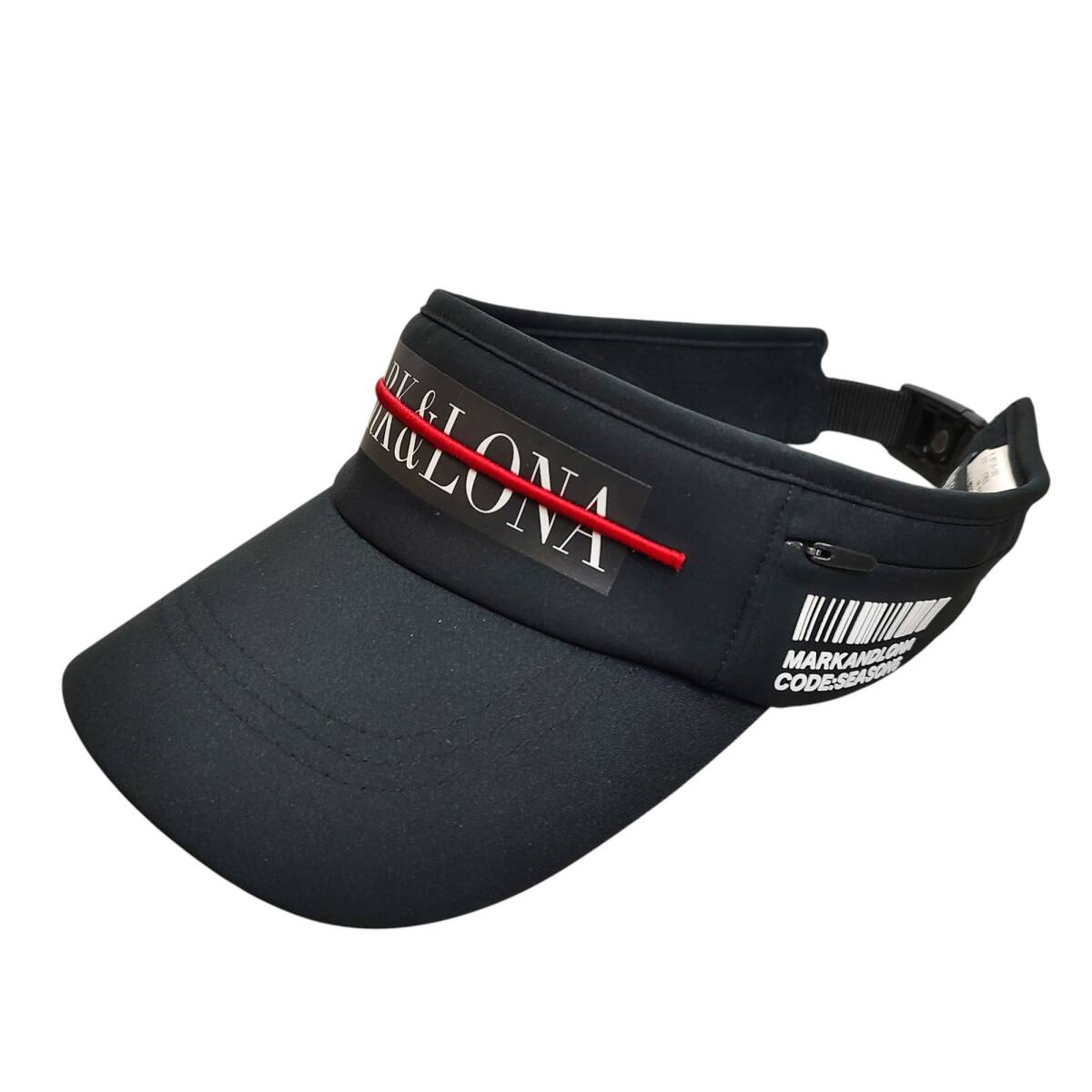 MARK&LONA マークアンドロナ ゴルフ 22SS サンバイザー MCF-2A-FC53 FREE ブラック拍卖