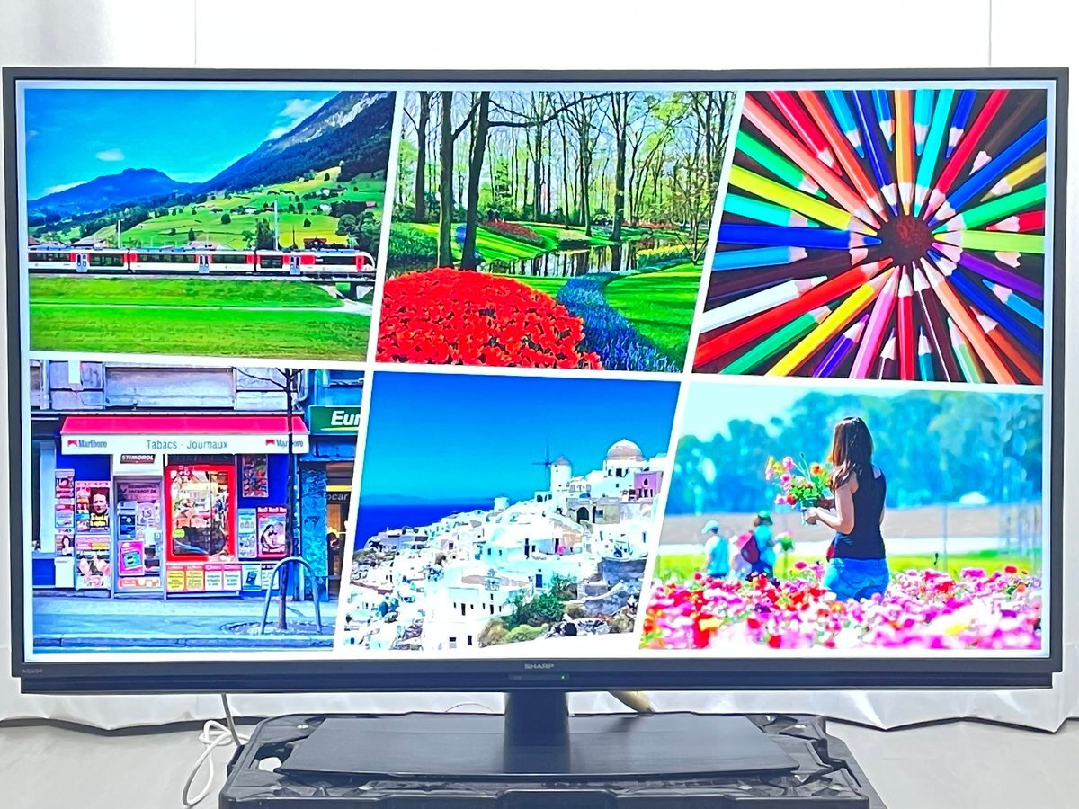 50インチ液晶4Kテレビ SHARP 4T-C50EN2(2022年製造)HDR/倍速駆動/Net動画 ■シャープ AQUOS★Joshin8690●1円開始・直接引渡可拍卖