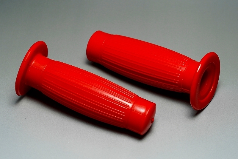 樽型グリップセット・レッド 22.2mmハンドル用 モンキー/ゴリラなど拍卖