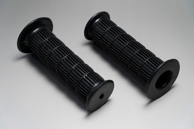 レトロクラシックグリップセット ブラック 22.2mmハンドル用 モンキー/ゴリラなど拍卖