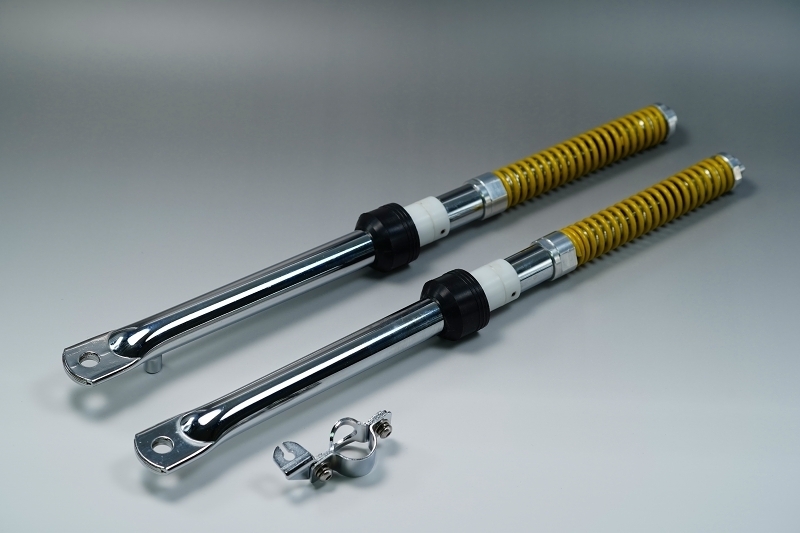 モンキー/ゴリラ 油圧ダンパー式強化フロントフォークインナーチューブ 500mm拍卖