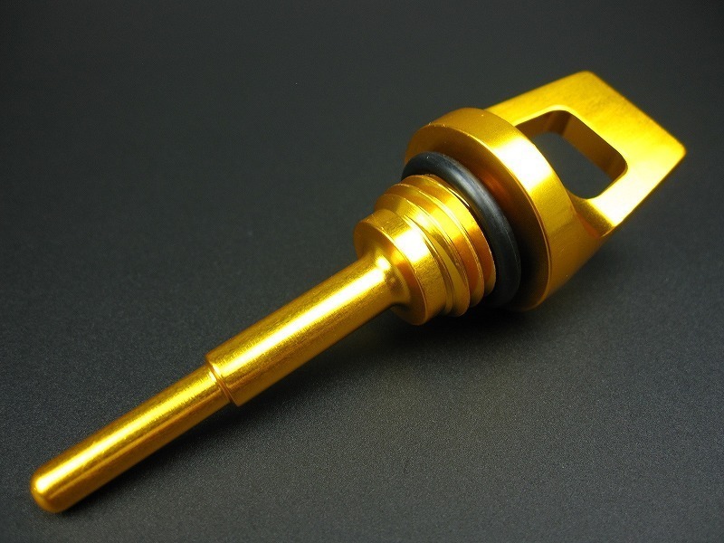 アルミ製オイルフィラーキャップ(レベルゲージ) ゴールド モンキー ゴリラ ダックス シャリー拍卖