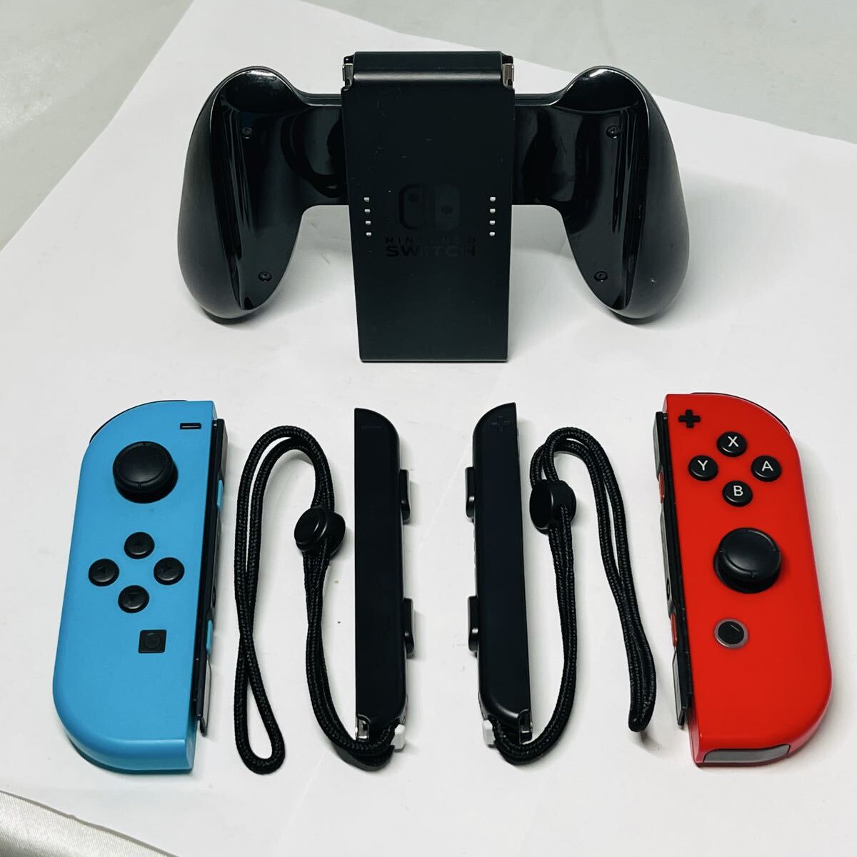 ★1円~ 動作確認済 ニンテンドースイッチ ジョイコン グリップ セット 任天堂 Nintendo Switch Joy-Con 送料600円拍卖