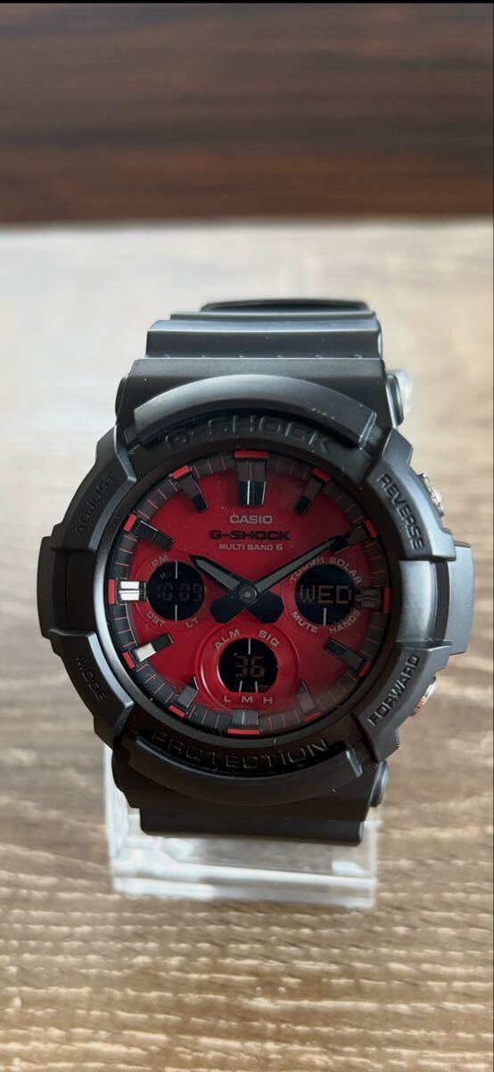 CASIO カシオ G-SHOCK Gショック GAW-100AR 中古美品 電波ソーラー拍卖