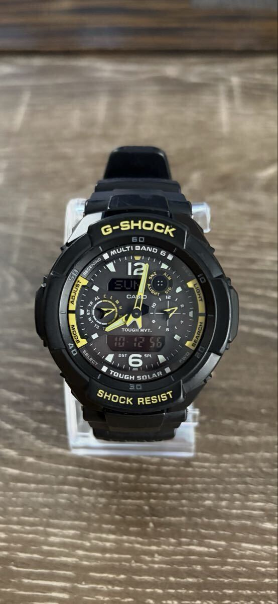 CASIO カシオ G-SHOCK Gショック GW-3500B 電波ソーラー スカイコクピット 中古美品拍卖