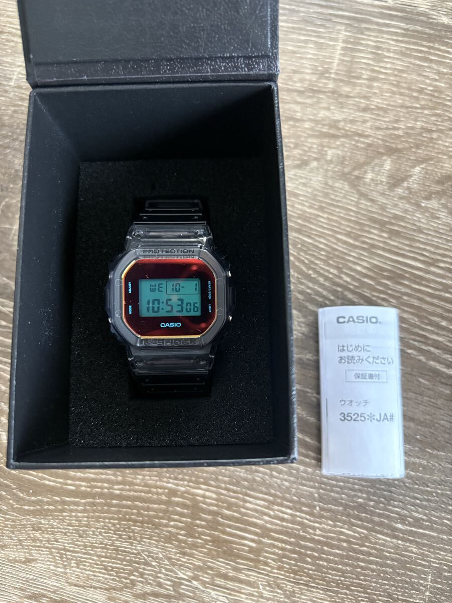 CASIO カシオ G-SHOCK Gショック GW-5600TLS-8JF ほぼ未使用拍卖