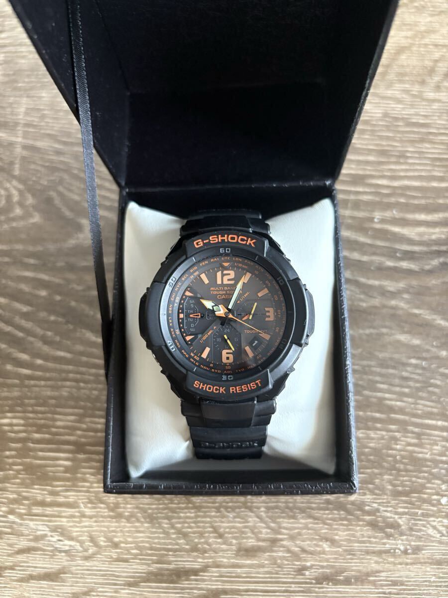 G-SHOCK カシオ GW-3000B スカイコックピット 電波ソーラー 中古美品拍卖