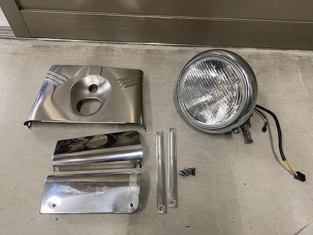 2003年 FLSTF ヘッドライトセット 中古品拍卖