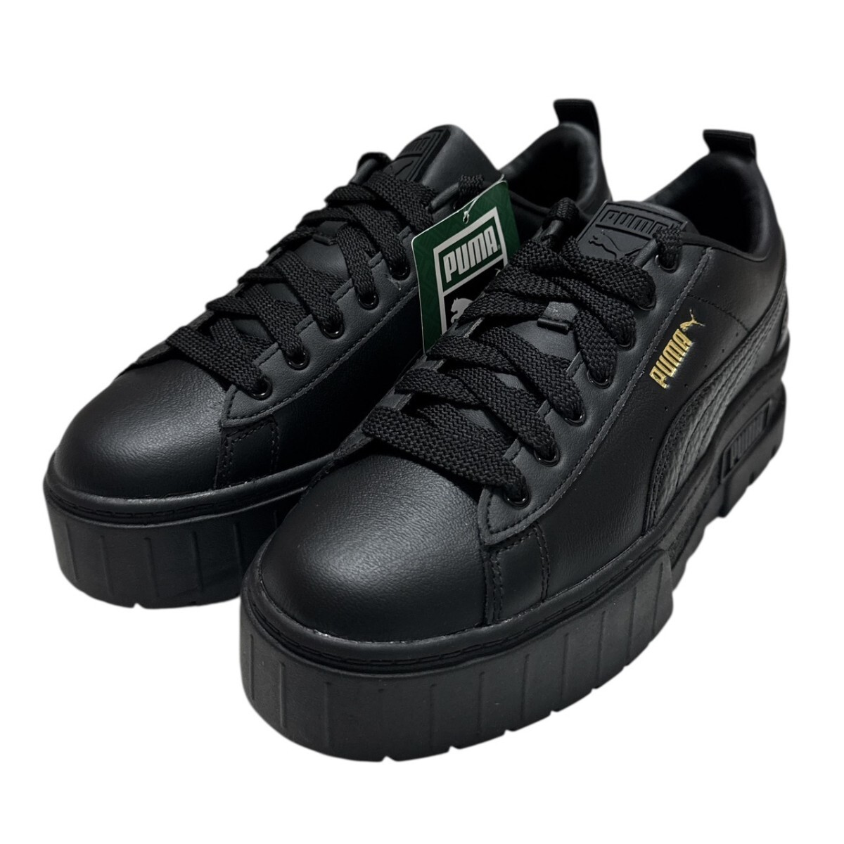 未使用 プーマ メイズ クラシック 384209-02 25cm ブラック 25J14拍卖