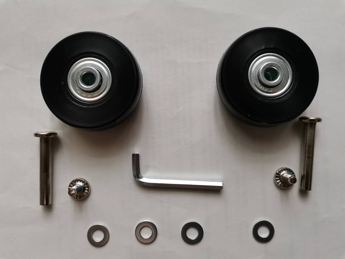 ス—ツケ—ス タイヤ 2個セット 50mm 54mm 60mm 64mm ゴム 車輪修理 交換 キット キャリ—キャスト取り替え拍卖