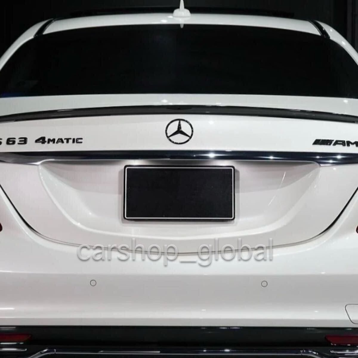 メルセデス ベンツ Sクラス W222 リアトランクエンブレム グロスブラック スリーポインテッドスター 300/400/450/550/560/600/63/65AMG等拍卖