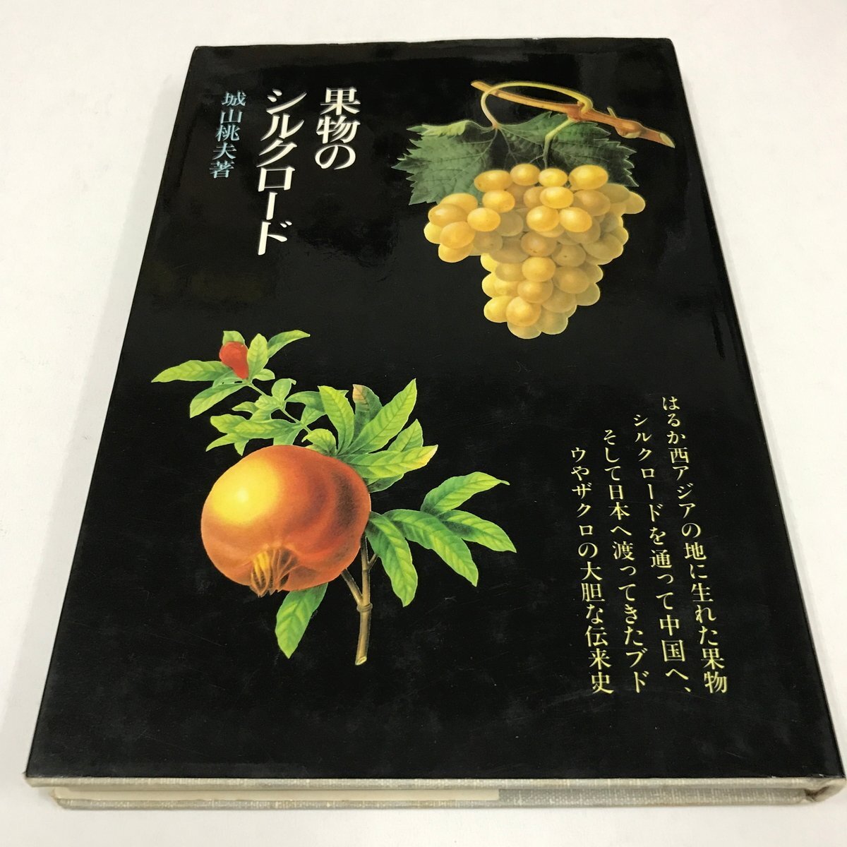 NB/L/果物のシルクロード/城山桃夫/八坂書房 植物と文化双書/1983年 初版/ブドウ ザクロ ダイコン/日本に渡った西アジアの果物の伝来史拍卖