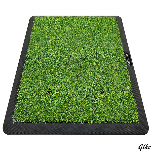 【素振りやアイアン練習など幅広い用途に対応】 ゴルフ練習マット 34cm×44cm ショット跡確認マット 室内トレーニング ダフり防止拍卖