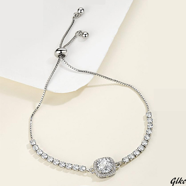 【太陽の花モチーフが幸運や前向きな印象を象徴】 テニスブレスレット 長さ9cm 金属アレルギー対応 CZダイヤ プレゼント ギフト拍卖