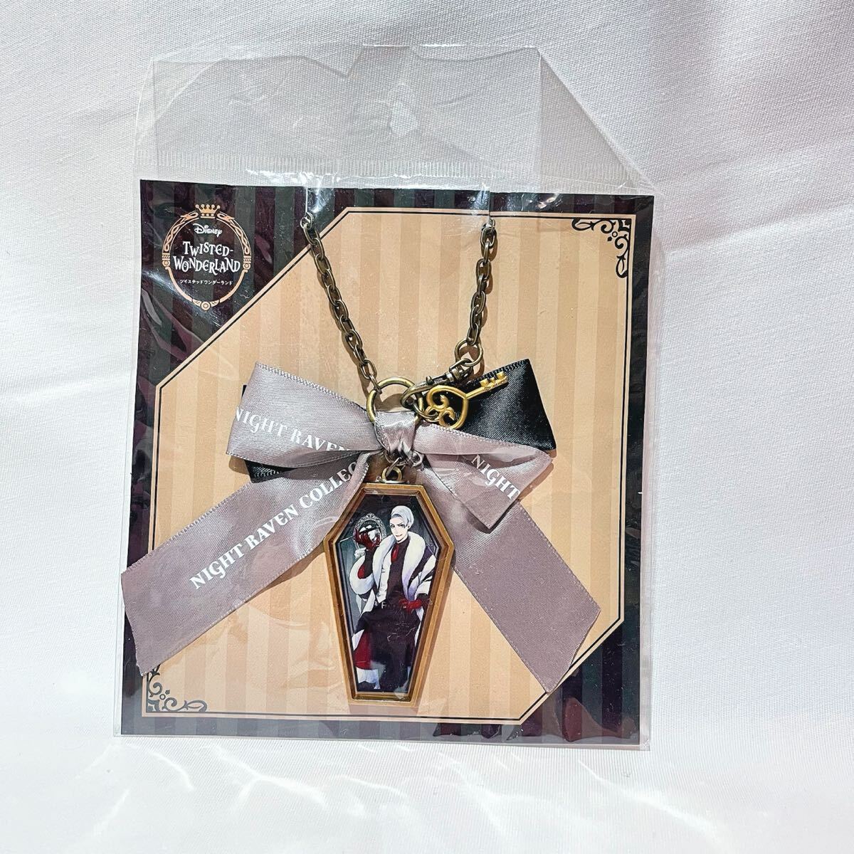 ディズニー【ツイステッドワンダーランド】リボンバッグチャーム【デイヴィス・クルーウェル】ツイステ拍卖