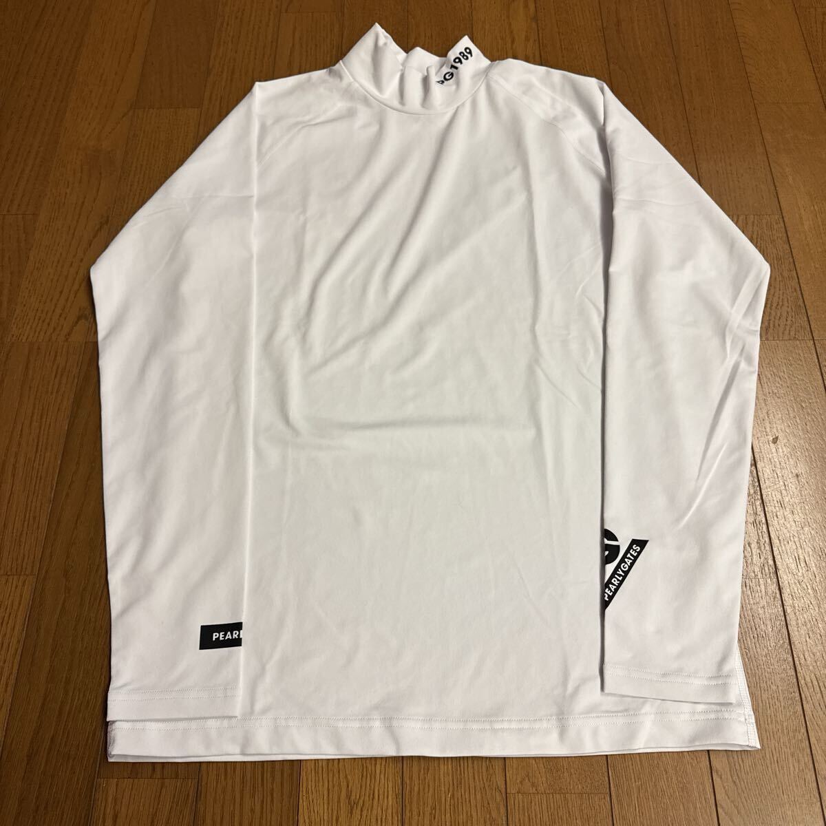 パーリーゲイツ!インナー ハイネック!白!6(LL)!大きめの男性向け!100円スタート!拍卖