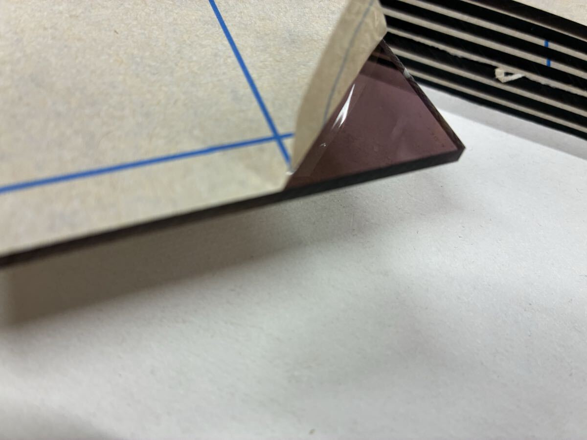 アクリル板 ブラウンスモーク 端材 厚み3mm拍卖