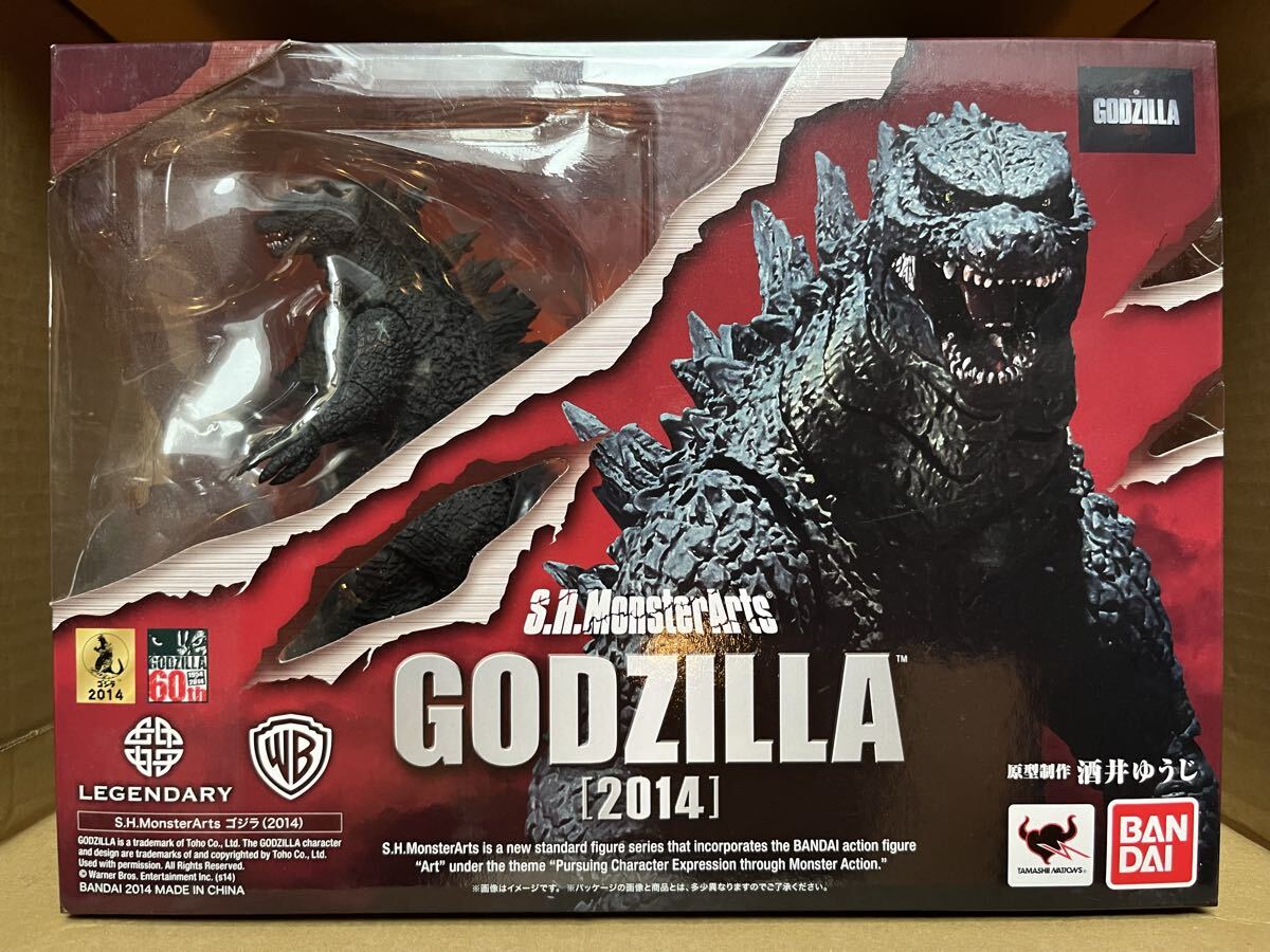 未開封品 ゴジラ(2014)ゴジラ2014 S.H.MonsterArts モンスターアーツ ギャレゴジ ハリウッドゴジラ GODZILLA バンダイ拍卖