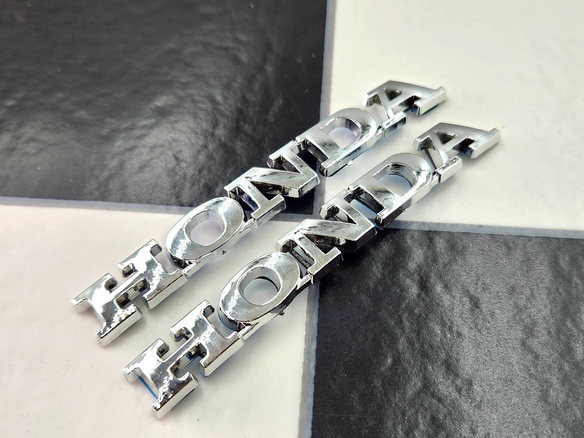 ホンダ タンク エンブレム 2枚セット NC07 キジマ CBX400F CBX550F CB400F ヨンフォア CBR400 ホーク CB400N バブ モンキー ゴリラ CIBIE拍卖