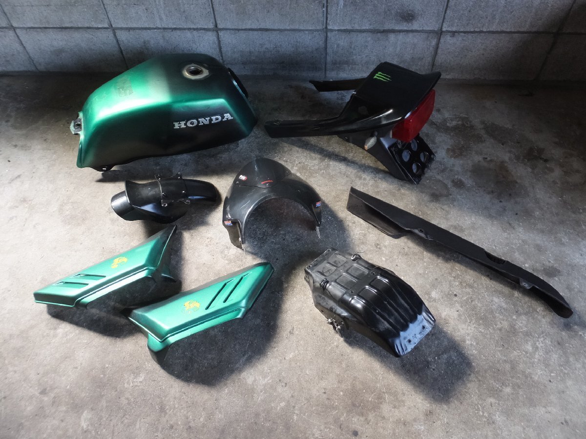 CB450N 純正 当時物 外装類一式セット PC14 HONDA 絶版旧車 検/CB250N CB400N ホークⅢ CB250T CB400T ホークⅡ バブ CBX拍卖