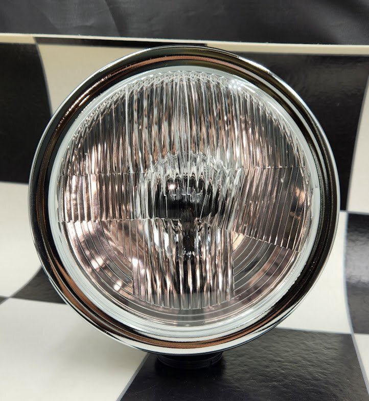 カワサキ シビエタイプ Z1 Z2 MK2 Z900 KZ1000 200φ ヘッドライト 黒ケース クリアレンズ 検/ 旧車 ZRX400 マーシャル Z400FX ゼファー75拍卖