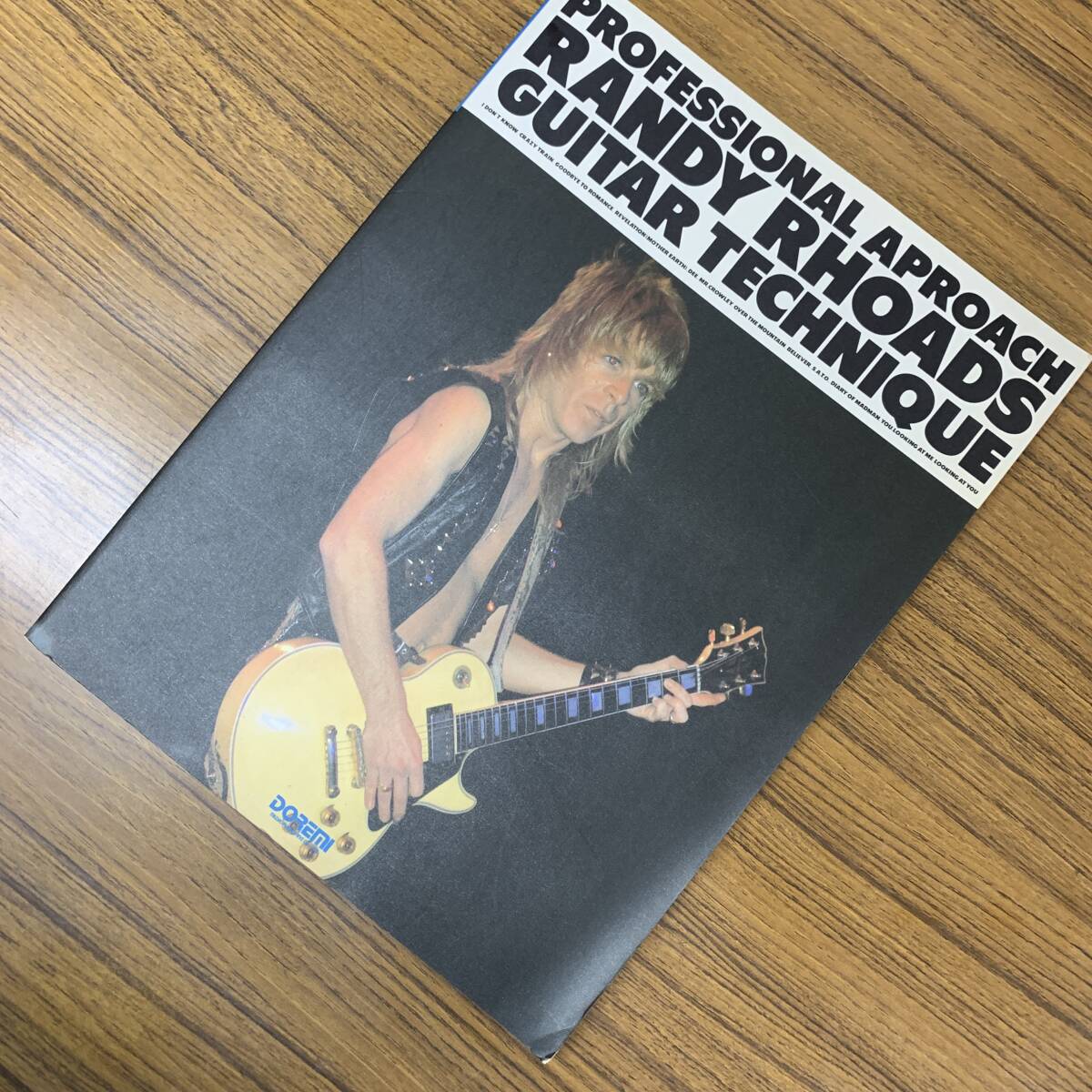 【ギタースコア】ランディー・ローズ奏法 楽譜 送料185円 オジー・オズボーン クワイエット・ライオット拍卖