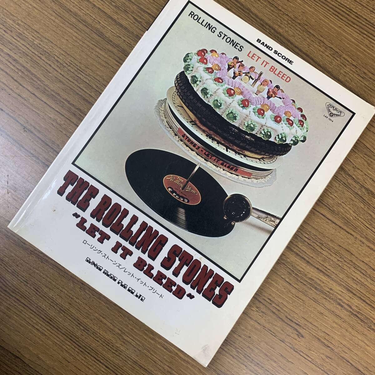 【バンドスコア】ローリング・ストーンズ/レット・イット・ブリード 楽譜 送料185円拍卖