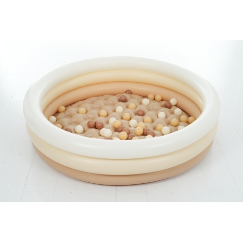 プール 122cm*33cm 空気入れ付き 簡単設置 省スペース収納 室内 室外 PVC素材 プールボールなし 拍卖