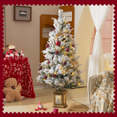 【150cm 雪化粧】2025年新作 クリスマスツリー 北欧 おしゃれ LED キラキラ 高級感 オリジナルポット豊富な枝数 簡単組立 クラシックタイプ拍卖